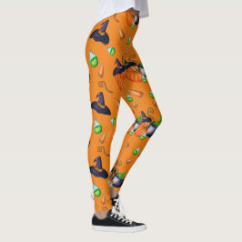 Leggings do Dia das Bruxas | Leggings Halloween Wi