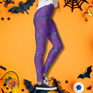🎃 Leggings do Dia das Bruxas Spooky