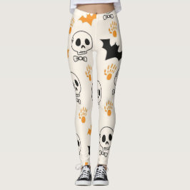 Leggings do Dia das Bruxas Spooky