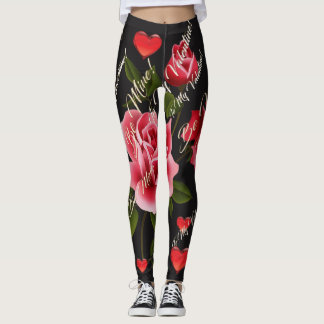 Leggings do dia de os namorados