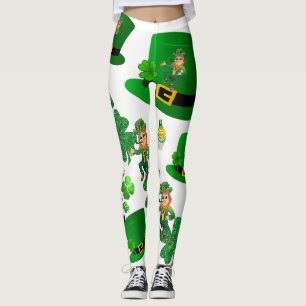 Leggings do Dia de São Patrício