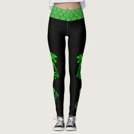 Leggings do Dragão Verde