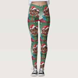 Leggings do Elfs Natal