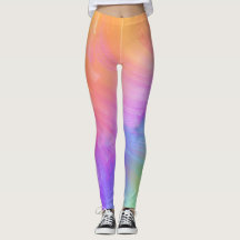 Leggings do espiral do Cotovelo Pastel