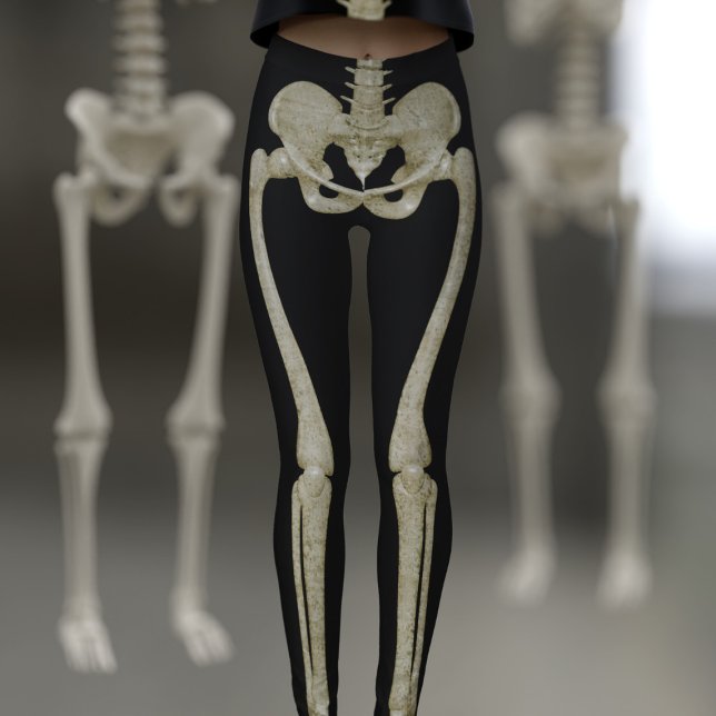 Leggings do esqueleto (💀 Run don't walk when you've skeletons behind you. Easy Halloween Costume just for you💀)