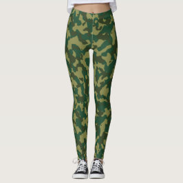 Leggings do Estilo 2 da Camuflagem Militar Persona