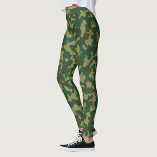 Leggings do Estilo 2 da Camuflagem Militar Persona