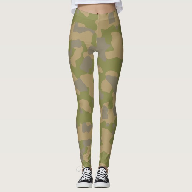 Leggings do Estilo 3 da Camuflagem Militar Persona (Frente)
