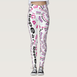 Leggings do estilo de vida do Geek Rad Chic Gamer