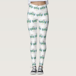 Leggings do Estilo Retro do Destinatário do Trans