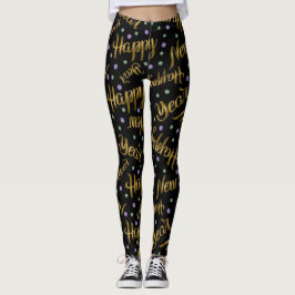 Leggings do feliz ano novo
