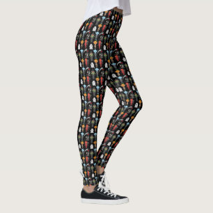 Leggings do festival Halloween