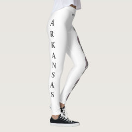 Leggings do Flor de Maçã Branco do Arkansas