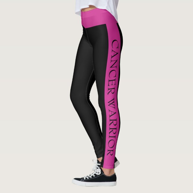Leggings do guerreiro do Cancer da mama (Esquerda)