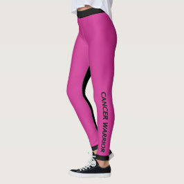 Leggings do guerreiro do Cancer da mama