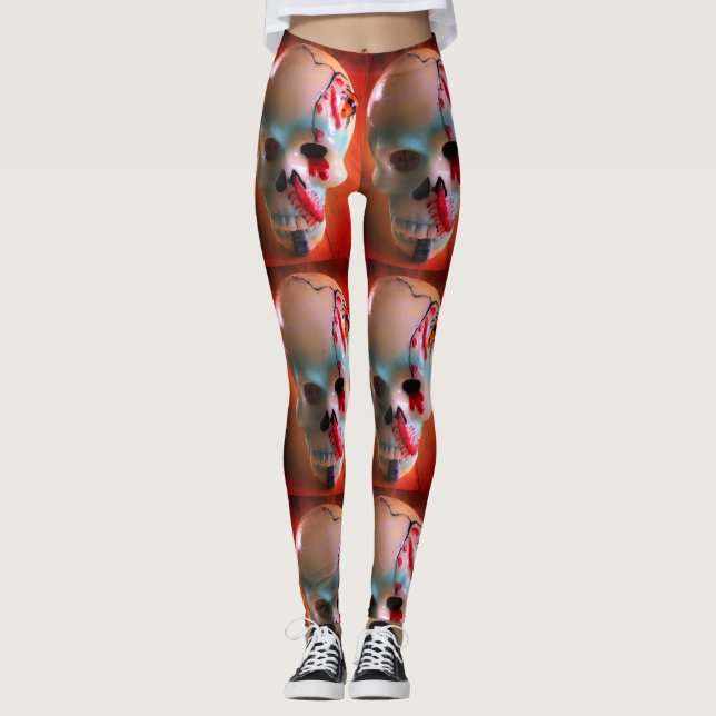 Leggings do Halloween por dalDesignNZ (Frente)