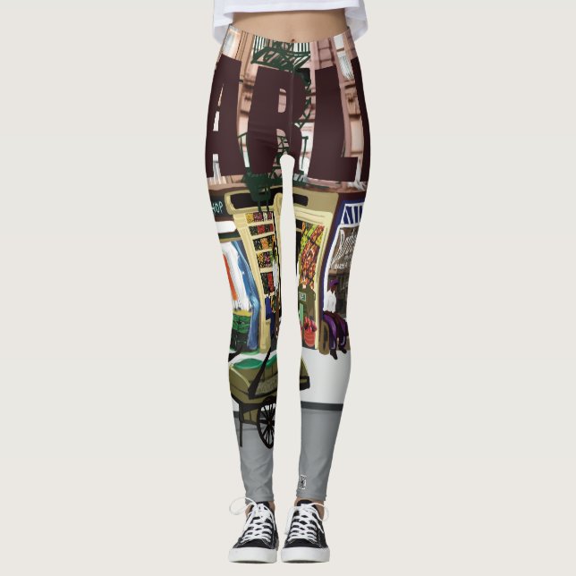 Leggings do Harlem Biz Boom (Frente)