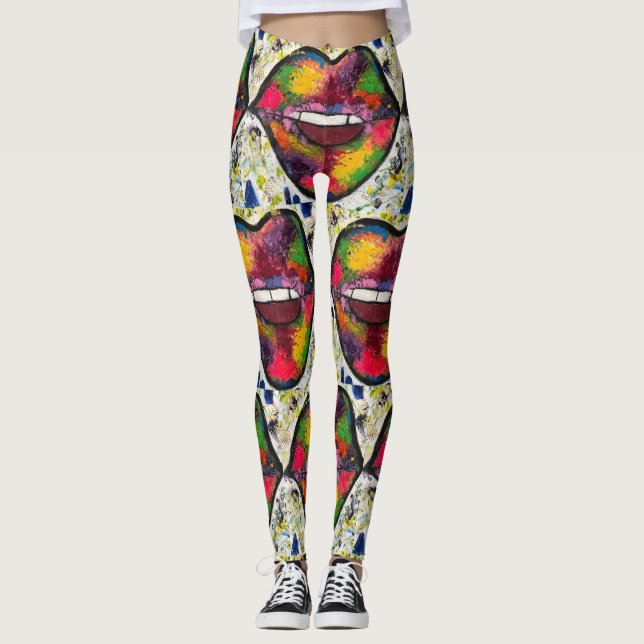Leggings do Kiss Capri (Frente)