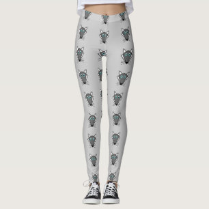 Leggings do Lobo do Halloween