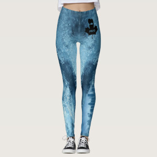 Leggings do logotipo da Especialidade Nacional KCC