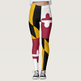 Leggings do Maryland Flag