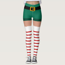 Leggings do Natal Santa Claus