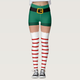 Leggings do Natal Santa Claus