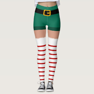 Leggings do Natal Santa Claus