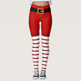 Leggings do Natal Santa Claus