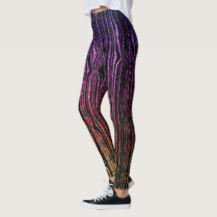 Leggings do Orgulho de Stripe