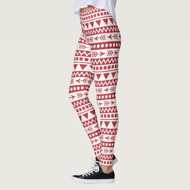 Leggings do padrão Aztec (Esquerda)