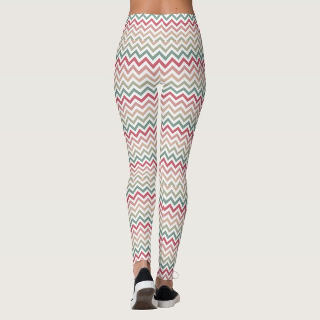Leggings do padrão Aztec (Verso)