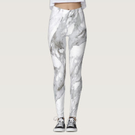 Leggings do padrão da pedra Marble