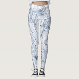 Leggings do padrão da pedra Marble
