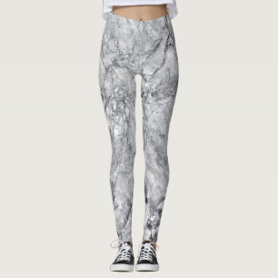 Leggings do padrão da pedra Marble