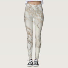 Leggings do padrão da pedra Marble