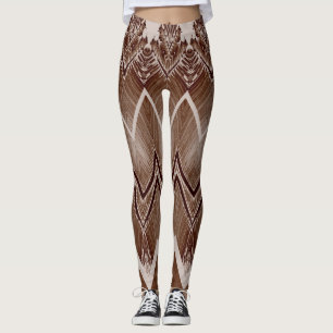 Leggings do padrão Zigzag "Ratti_Creative_Arts"