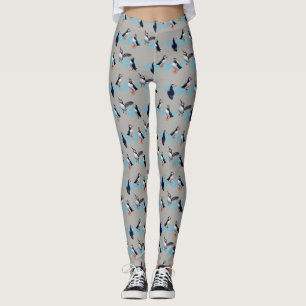 Leggings do Partido Puffin (Cinza)