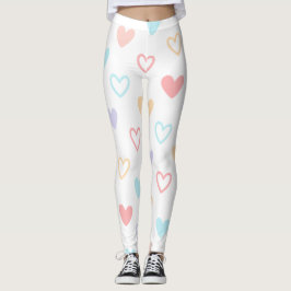 Leggings do Pastel Hearts