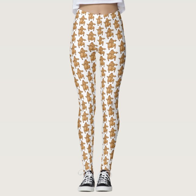 Leggings do Peru do Dia de Ação de Graças (Frente)