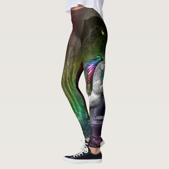 Leggings do Rainbow Unicorn (Esquerda)