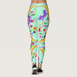 Leggings do Rainbow unicorn Personaliza Calças Yog