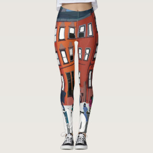 Leggings do ritmo renascentista do Harlem
