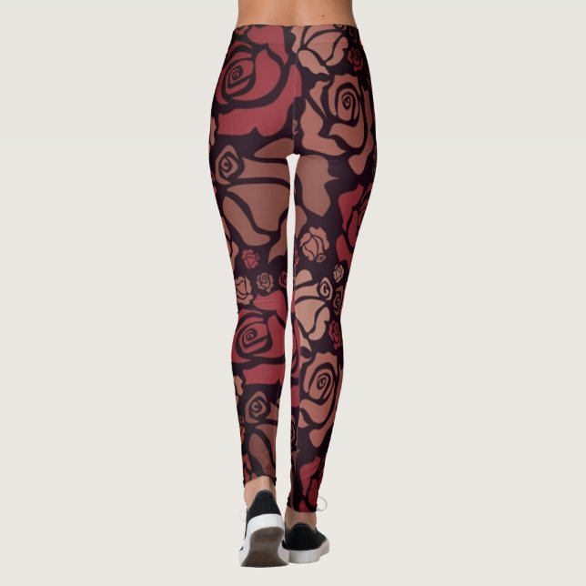 Leggings do Rosa vermelha (Verso)