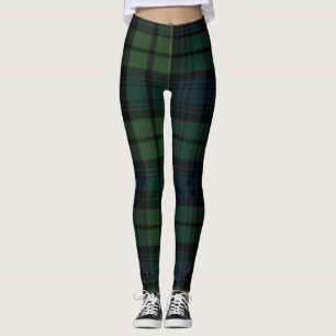 Leggings do Tecido Tartan