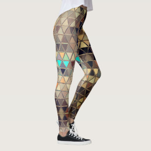 Leggings do triângulo robô Rusty Jester