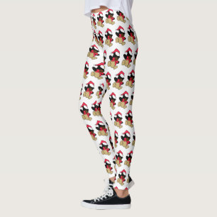 Leggings do Urso de Natal