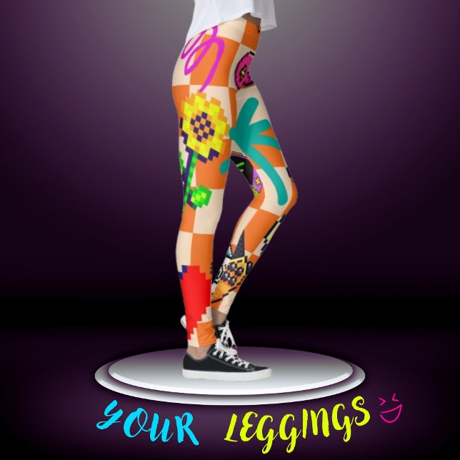 Leggings do Vibes da Arcade Retroativa (Criador carregado)