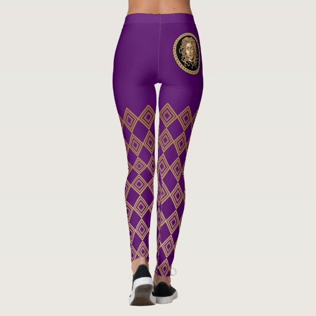 Leggings dos Olhos Medusa (Verso)
