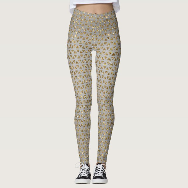 Leggings Douradas (Frente)